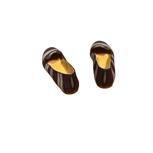 J.Crew Women’s Striped Loafers Flats Size 7 Preppy Classic Slip On Shoes - Picture 3 of 6